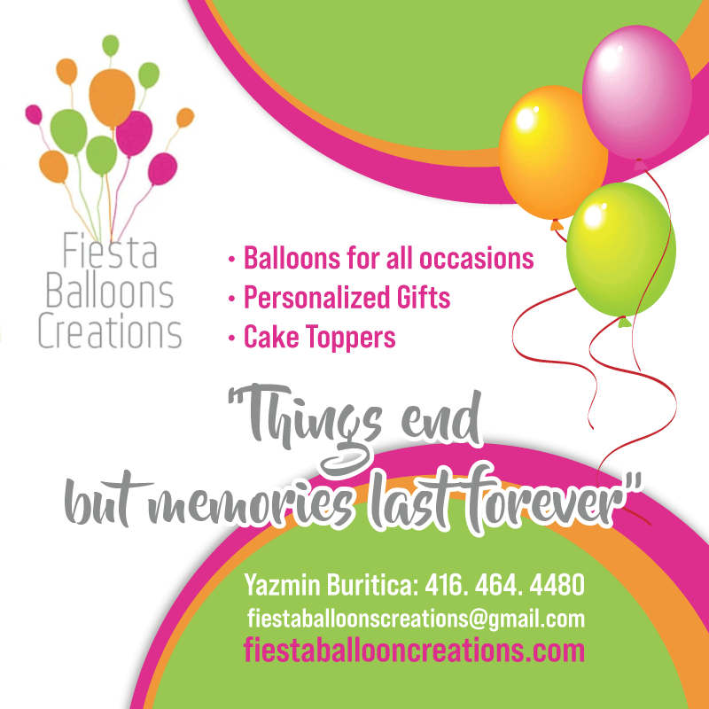 Fiesta balloons creations