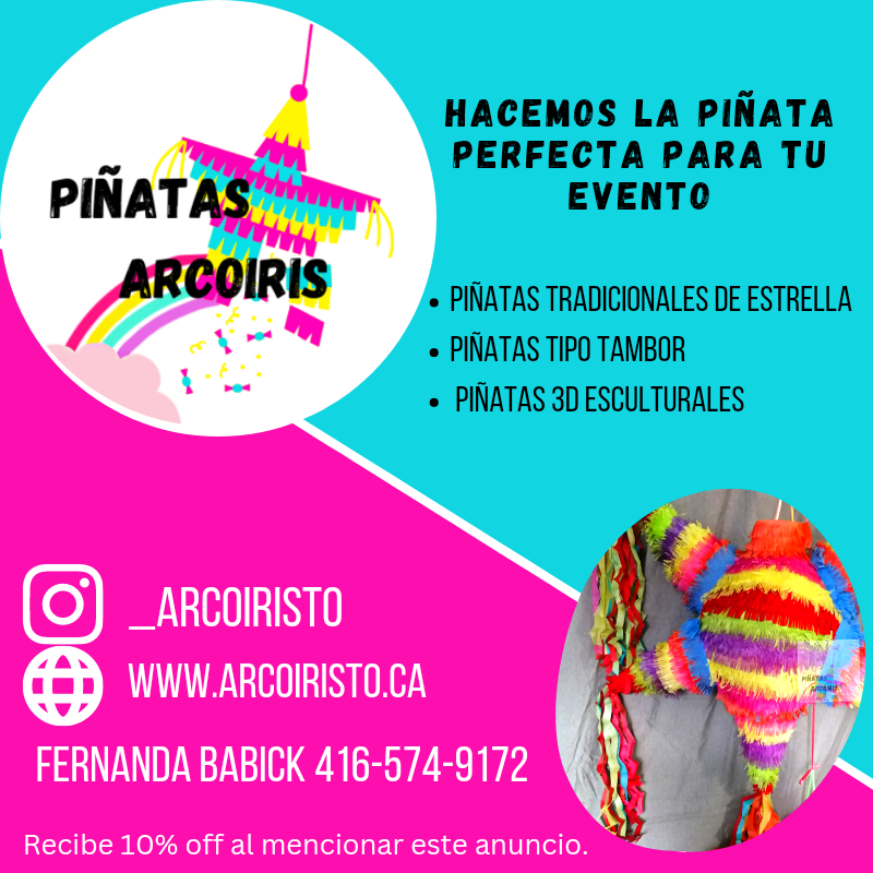 Pinatas Arcoiris Toronto